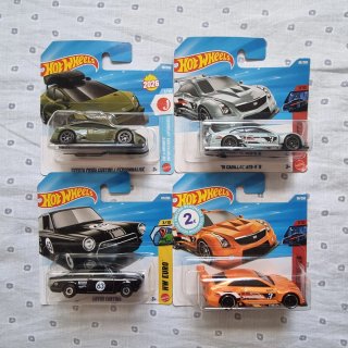 Pack de 4 Coches Hot Wheels
