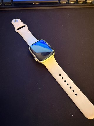 Apple Watch 8 45mm Argento/Beige