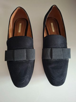 Zapatos planos mujer negros T.39