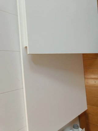 6 Baldas PAX IKEA Blancas
