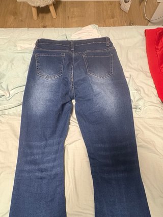 Pantalones de campana vaqueros