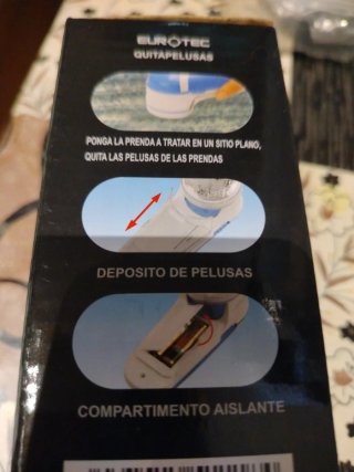 Quitapelusas EUROTEC CD-101QP
