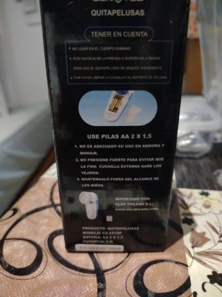 Quitapelusas EUROTEC CD-101QP