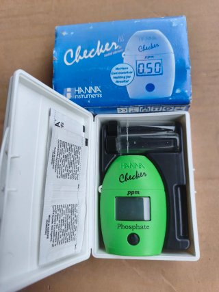 Medidor Fosfatos Hanna Checker Acuario