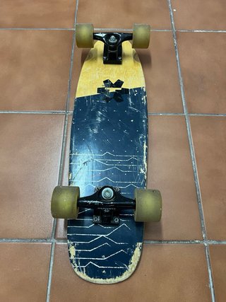Skate Negro con Diseño