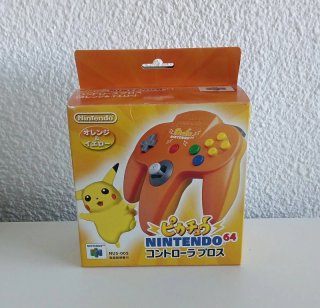 Mando Nintendo 64 Pikachu versión japonesa