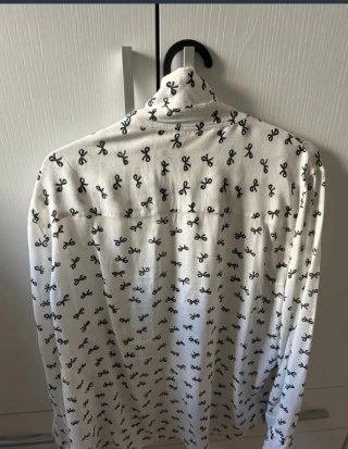 Camisa Zara Blanca con Estampado