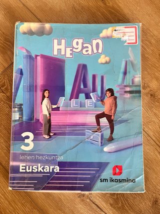 Euskara, 3 Lehen Hezkuntza, Hegan
