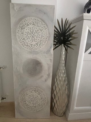 Cuadro Decorativo plateado Maisons du Monde