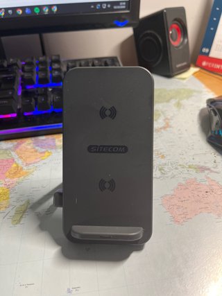 Cargador Inalámbrico Sitecom para iPhone y Android