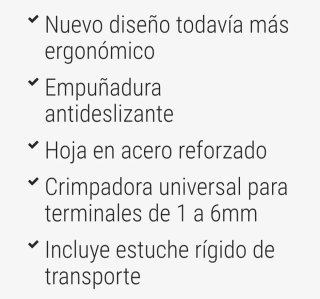Tijeras de Electricista HT F30P
