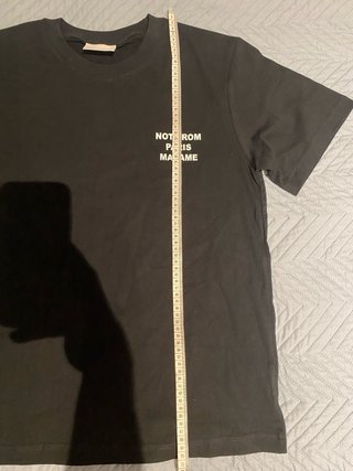 Camiseta NOT FROM PARIS MADAME Negra