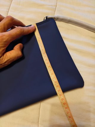 Cartera de mano Emporio Armani azul