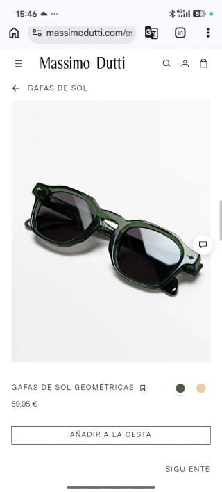 Gafas de sol Massimo Dutti marrones