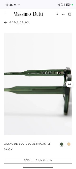 Gafas de sol Massimo Dutti marrones
