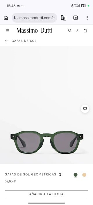Gafas de sol Massimo Dutti marrones