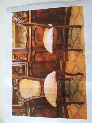 Set di 2 sedie in legno