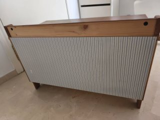 Baúl Ikea Leksvik de madera