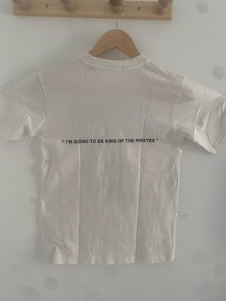 Camiseta One Piece Blanca (9-10 años)