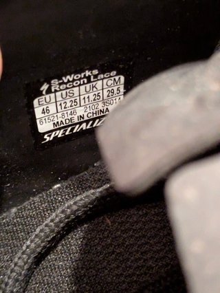 Zapatillas SPECIALIZED S-WORKS RECON LACE T46