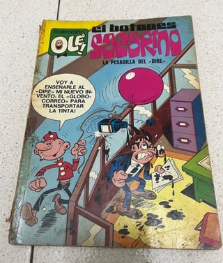 Tres cómics del botones sacarino de los años 70 80