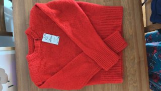 Jersey Rojo Stradivarius XS NUEVO CON ETIQUETA