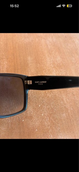 Gafas de sol Saint Laurent negras y marrones