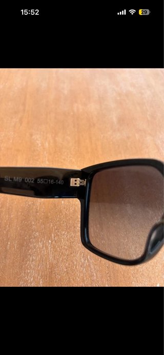 Gafas de sol Saint Laurent negras y marrones
