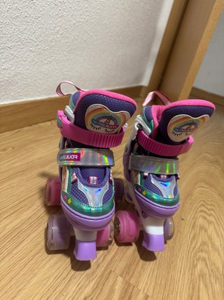 Patines infantiles unicornio talla ajustable