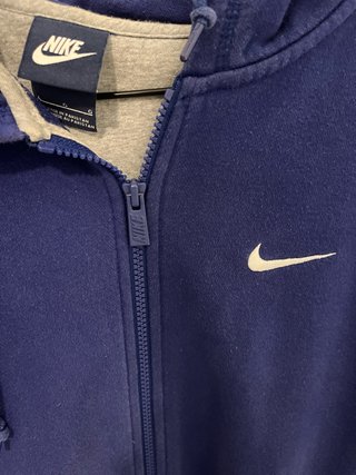 Sudadera Nike Azul con Cremallera