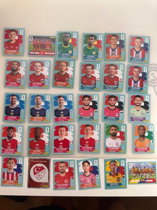 Lote 30 cromos Mundial 2026 Panini - Haaland y mas