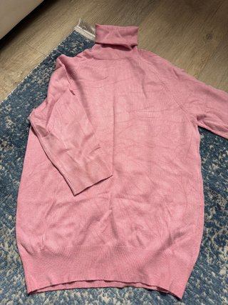 Jersey Zara Manga Media Rosa