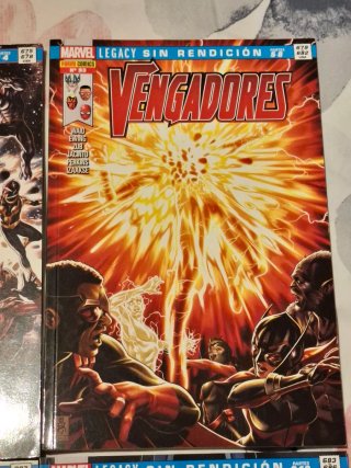 Marvel vengadores sin rendición.