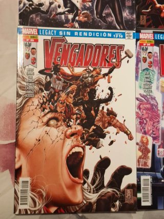 Marvel vengadores sin rendición.