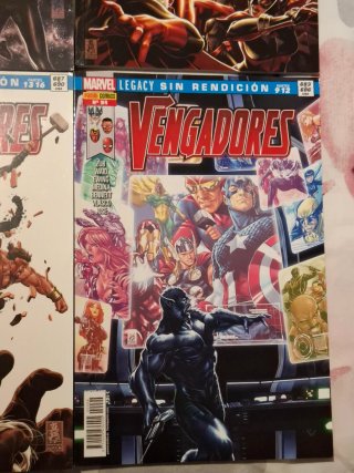 Marvel vengadores sin rendición.