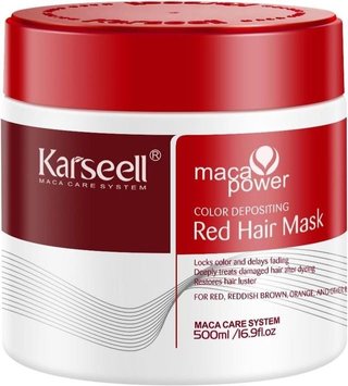 Karseell Mascarilla Cabello Rojo 500ml