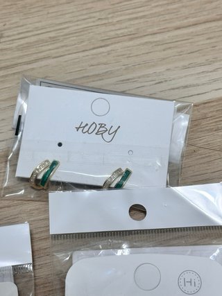 Lote de 11 pares de pendientes marca blanca