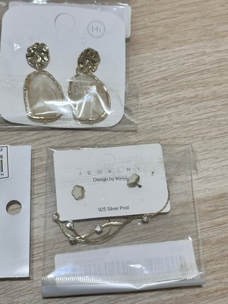 Lote de 11 pares de pendientes marca blanca