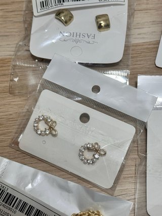 Lote de 11 pares de pendientes marca blanca