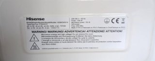 Microondas Hisense Blanco