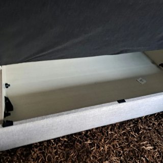 Sofá-cama Chaise Longue Beige