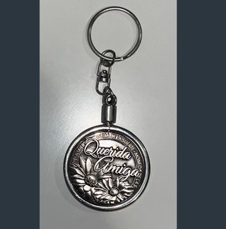 Llavero Moneda de la Suerte Amiga