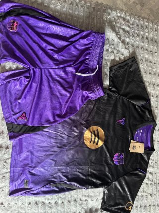 Conjunto Deportivo Nike Morado y Negro