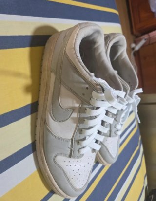 Nike Dunk Low Grises y Blancas