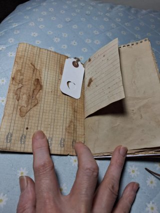 Diario antiguo artesanal