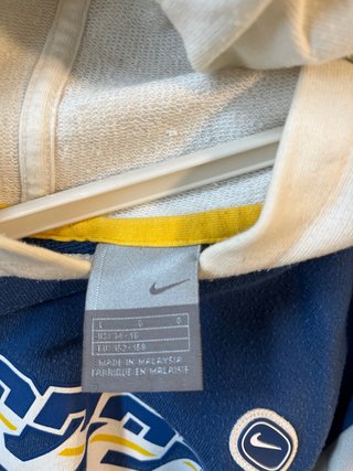 Sudadera Nike Azul y Blanca