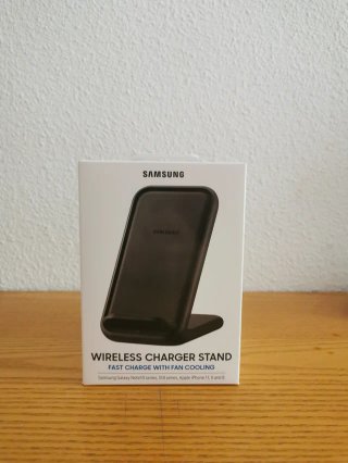 Cargador Inalámbrico Samsung 15W con Ventilador