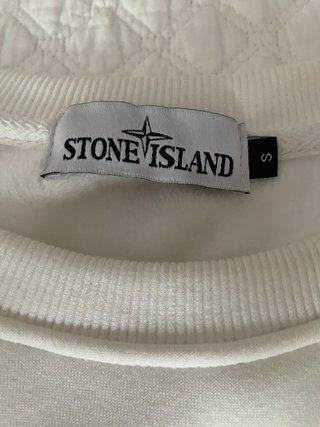 Sudadera Stone Island Blanca