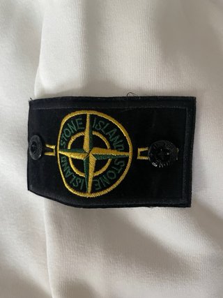 Sudadera Stone Island Blanca