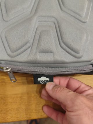 Mochila Lidl Grande Negra y Gris
